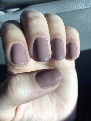 Gel manicure