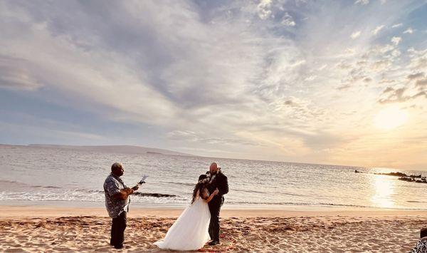 Beautiful view with our beautiful ukulele player Wayne!