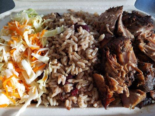 Jerk pork plate