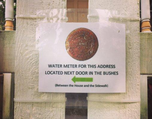 NOLA's Dirty Coast Life follows a different beat Meter reader blues  #NOLA_Haiku #DirtyCoast #WaterBoard #Uptown #WaterMeter #OakStreet