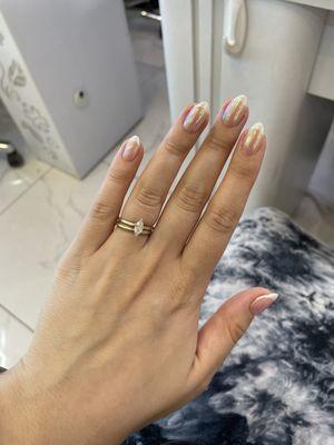 Got my nails done here and I love how it came out. I got a French manicure with chrome powder on top. My go to nail salon !!