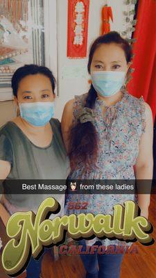 Thank you for a great massage