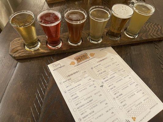 Mead Flight/Menu