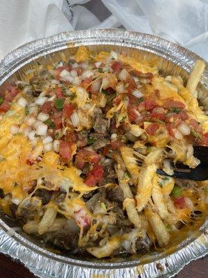 Carne asada fries