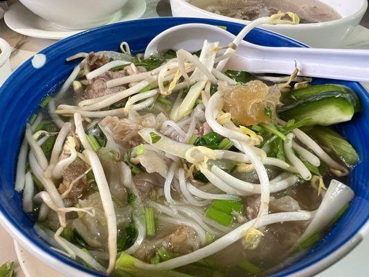 P3. Pho with Round Eye Steak and Soft Tendon