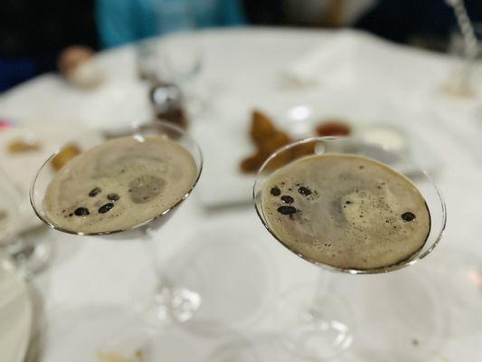 Espresso martini - delish!