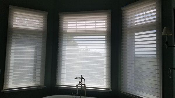 Silhouette Sheer Shadings by Hunter Douglas.