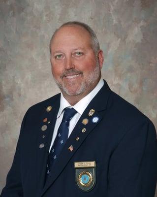 Attorney Brian Toung, as pictured while Master of Daytona Beach Masonic Lodge No. 270. Board Certified civil trial lawyer