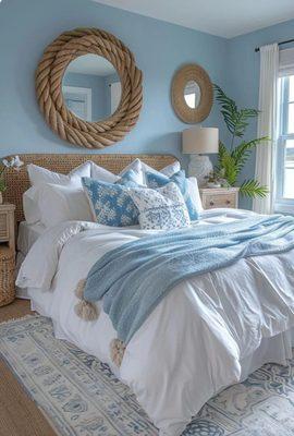 Beach house staging