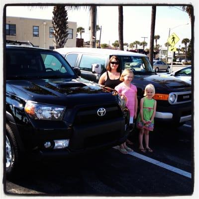 Parking our FLOAV vehicles at Sunpark Beach.