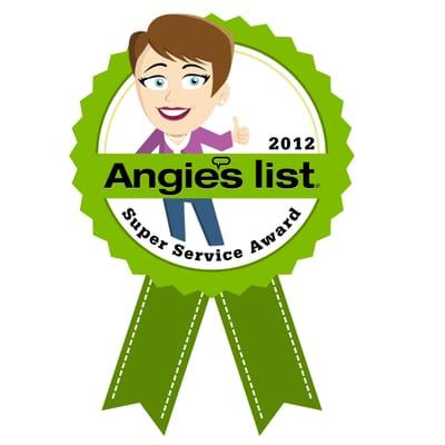 Keyed In LLC won the 2012 Super Service award from Angie's List. Read our reviews on Angie's List!