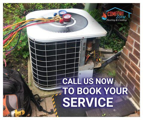 All your HVAC needs is one CALL away! Call our team to schedule your service TODAY.