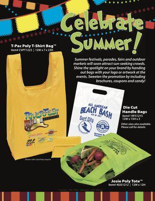 Budget friendly bags perfect for any summer event!