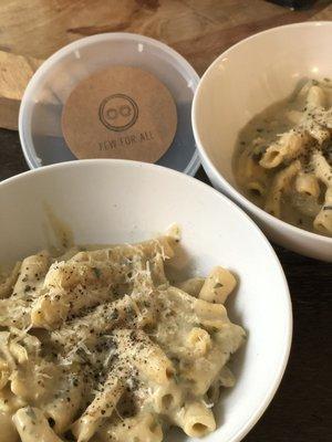 Rigatoni & Pesto Fonduta