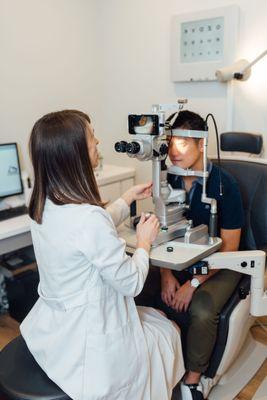 To get the most accurate vision assessment, you need a top-notch eye doctor and top-of-the-line diagnostic equipment.