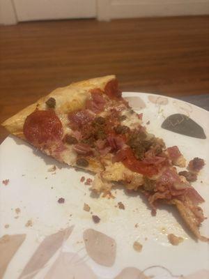 Meatza pizza