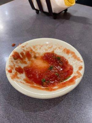 My empty salsa