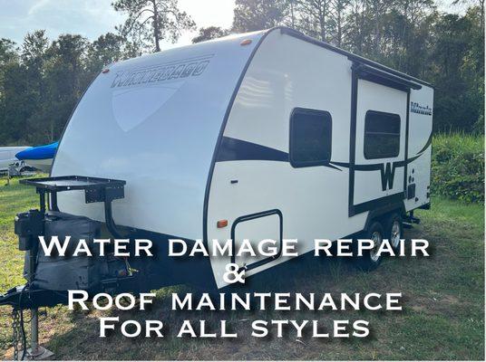 We offer water damage Repairs, if you have a Soft floor, or wall, WE CAN FIX IT!