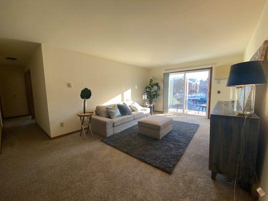 Spacious apartments with an abundance of natural light.