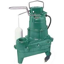 Zoeller ejector pump. Made in the USA.