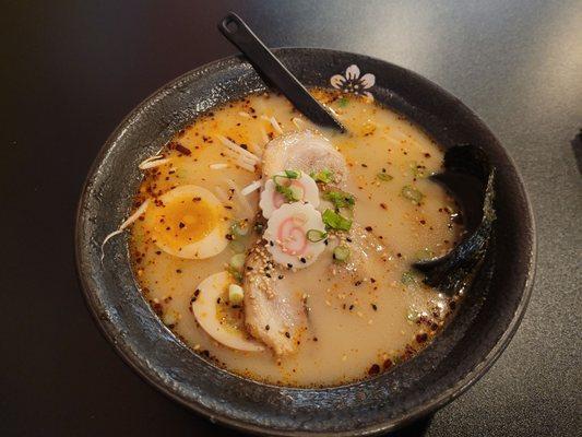 Tonkotsu Ramen (added chili oil option)