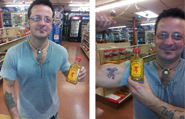 The Only Fireball Man !!