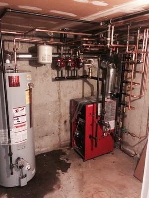 Boiler install in Melville New York