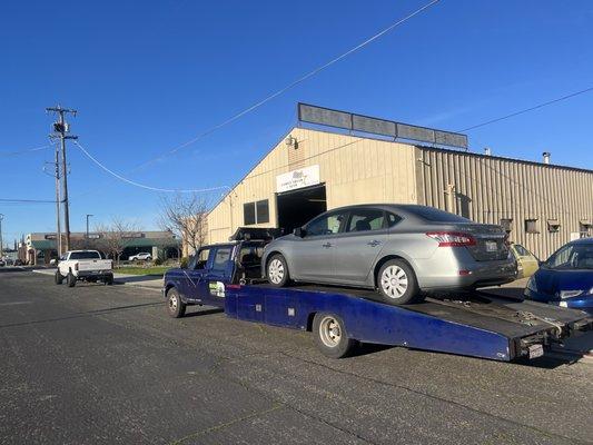 Towed from Oakdale To Roseville Kia