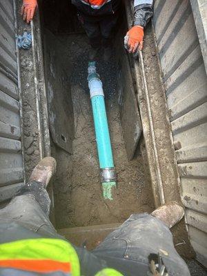 Sewer repair!  #sewer