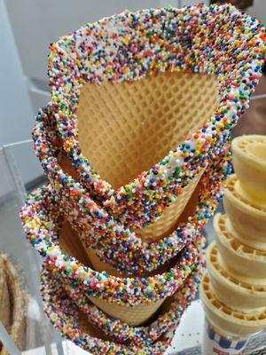 Dipped cones!