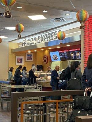 Horrible service at this Panda Express inside the Albuquerque Sunport - do not give them your money no matter how hungry you are.