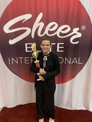 Sheer Nationals Dance Competition! Third Place Title Winner!