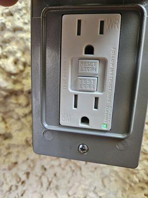 Simple add of an outlet to the outside!