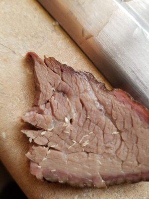 Tri tip with maggots