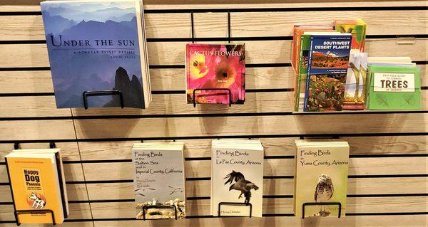 Bird watching and other native to Yuma animal literature available.