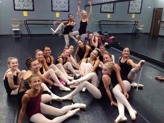 Beginning pointe with Rebecca