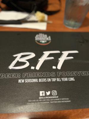 Beer friends forever!