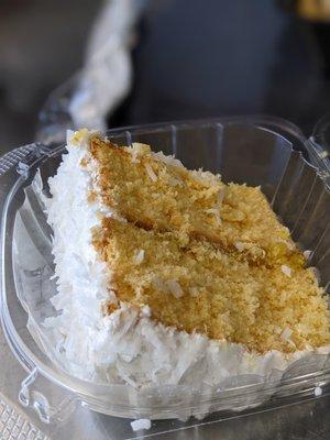 Pineapple/coconut cake