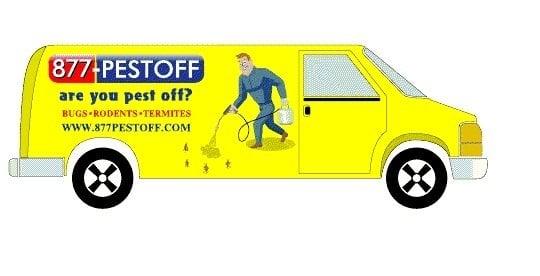 877 Pest Off Service Vehicle