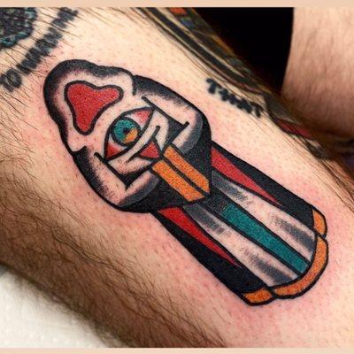 Electric Arrow Tattoo