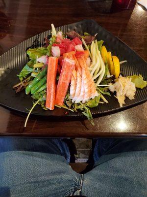 Once Again,  Sashimi Salad.