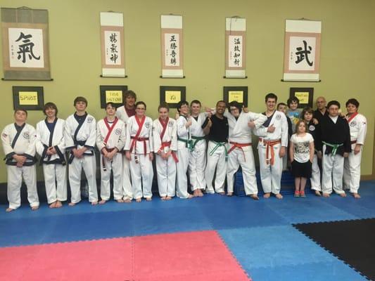 This group works hard to keep the tradition of discipline, power and speed that Tang Soo Do is known for.