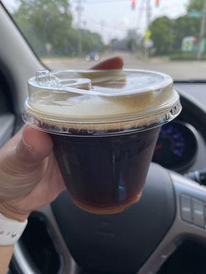 Complimentary nitro cold brew