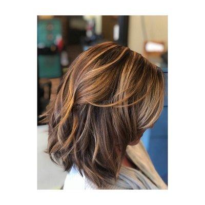 Cut and color by Amanda