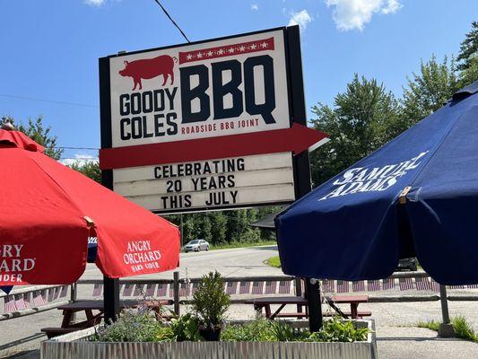 Red, white, and BBQ