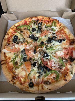 Veggie pizza