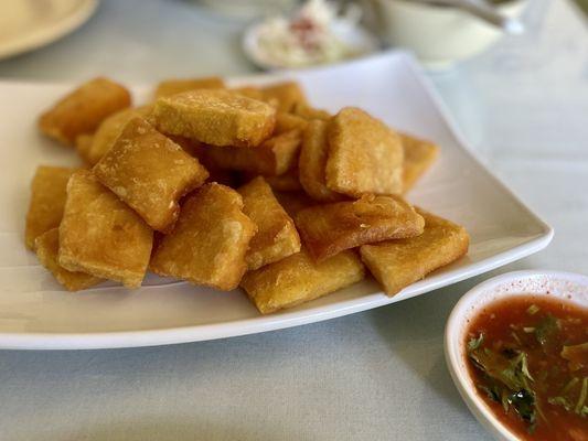 fried tofu appetizer