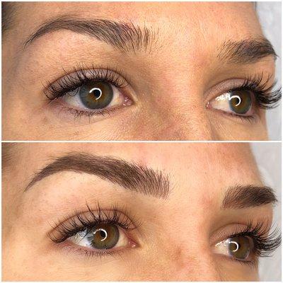 B&A Microblading done by Lyndsey @salon_estuary