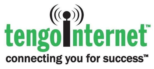 Green and Black TengoInternet Logo