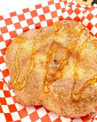 Churro Frybread with honey